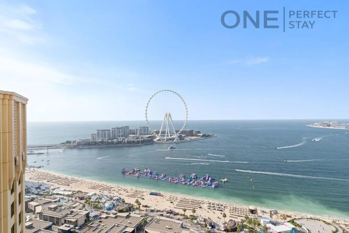 2Br Apartment In Jbr Dubai With Dubai Eye View
