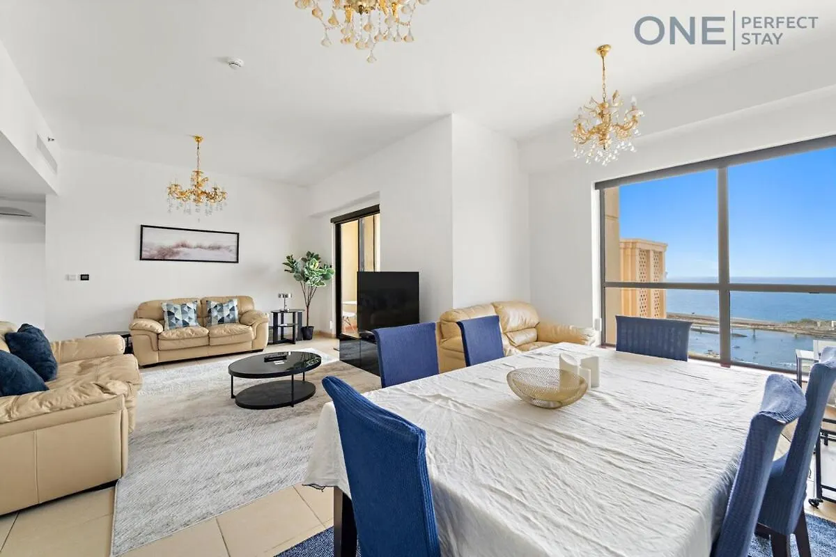 2Br Apartment In Jbr Dubai With Dubai Eye View