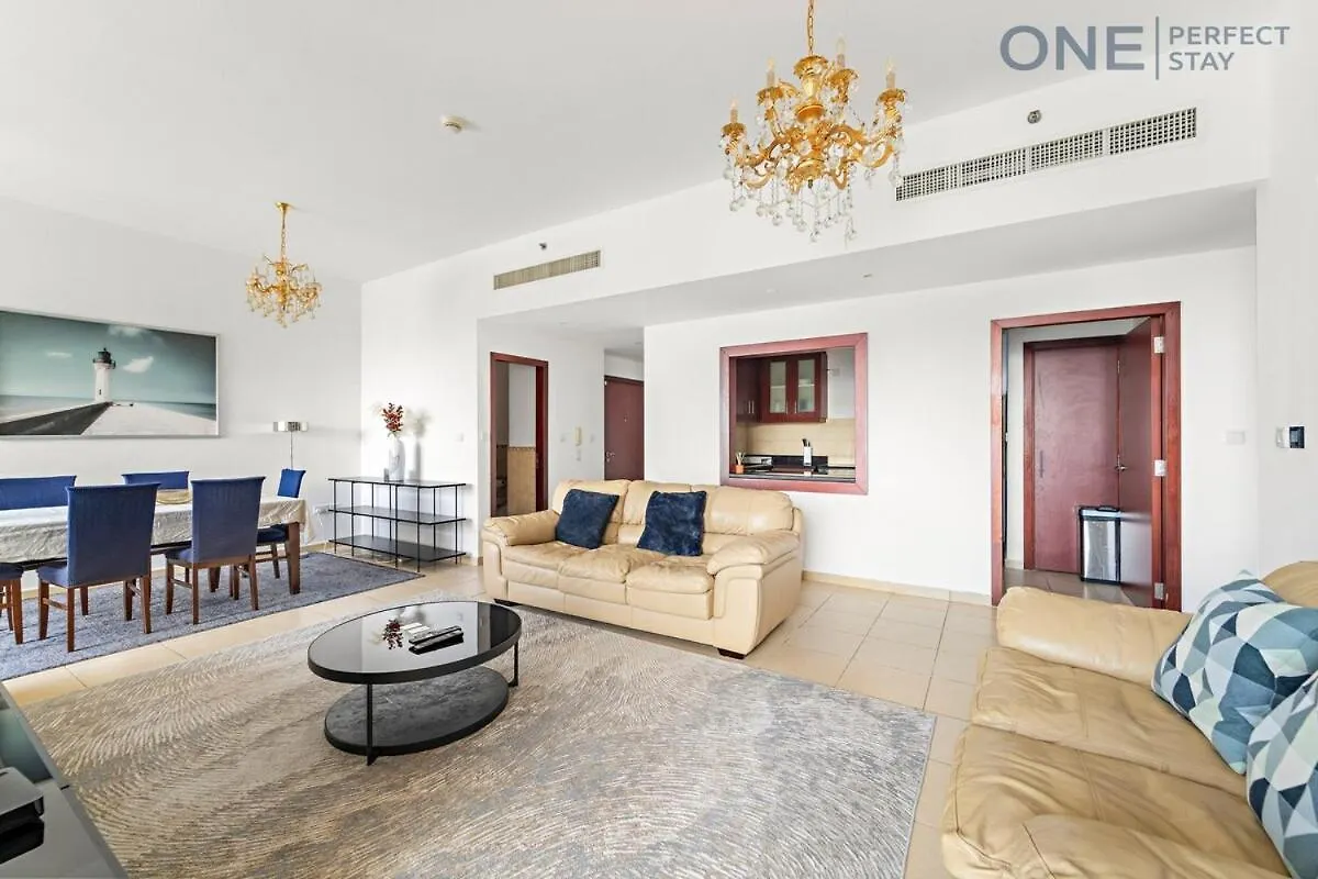 2Br Apartment In Jbr Dubai With Dubai Eye View United Arab Emirates