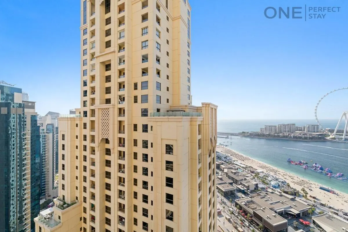 2Br Apartment In Jbr Dubai With Dubai Eye View